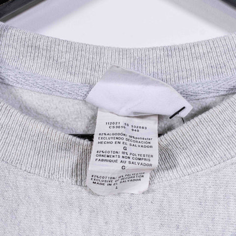 NYU New York University Cropped Reverse Weave Sweatshirt Champion