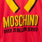 MOSCHINO McDonalds T-Shirt Dress Over 20 Billion Served Jeremy Scott