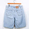 Levis 550 Relaxed Fit Orange Tab Jean Shorts Jorts