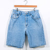 Jean Shorts Jorts Canyon River Blues Skater Grunge