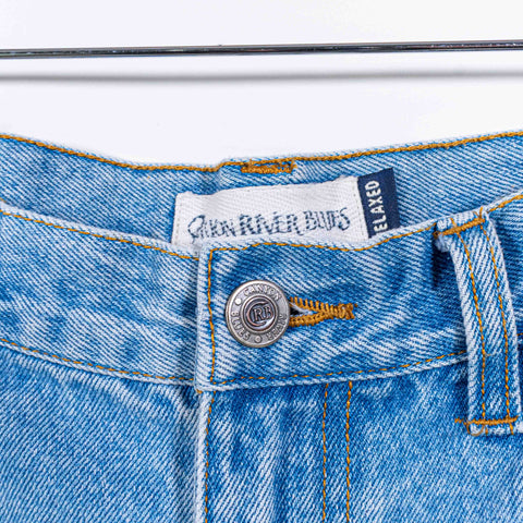 Jean Shorts Jorts Canyon River Blues Skater Grunge