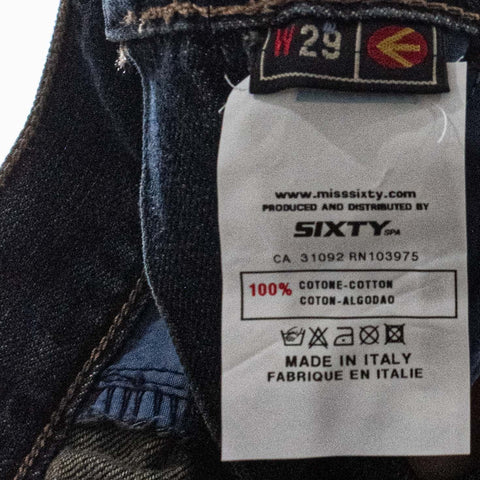 Energie Sixty Cargo Zip Pocket Jeans Made in Italy
