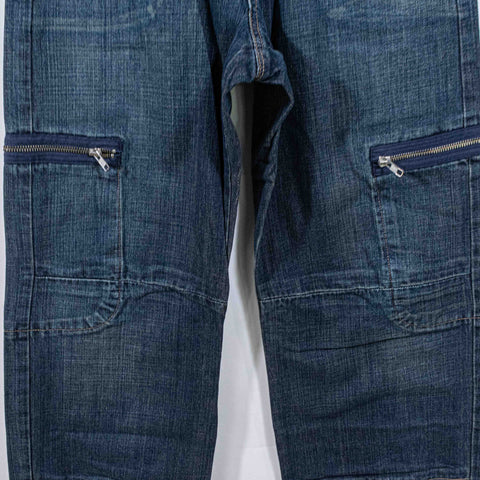Energie Sixty Cargo Zip Pocket Jeans Made in Italy