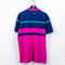 Greyson Golf Polo Shirt Color Block Navy Pink