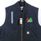 Carhartt Workwear Quilted Vest Canvas Embroidered