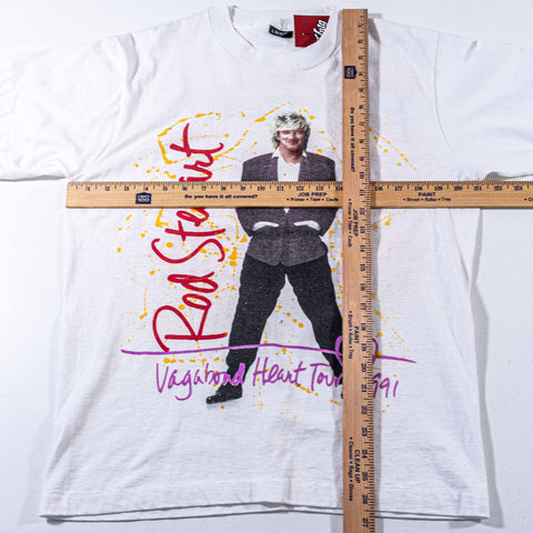 Rod Stewart Vagabond Heart Tour 1991 T-Shirt