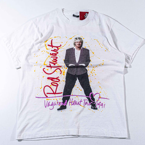 Rod Stewart Vagabond Heart Tour 1991 T-Shirt