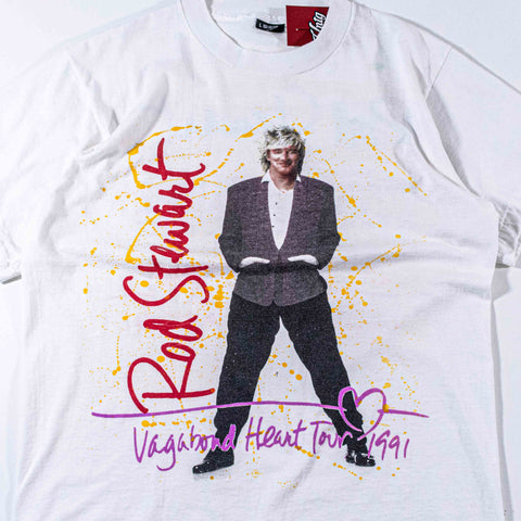 Rod Stewart Vagabond Heart Tour 1991 T-Shirt