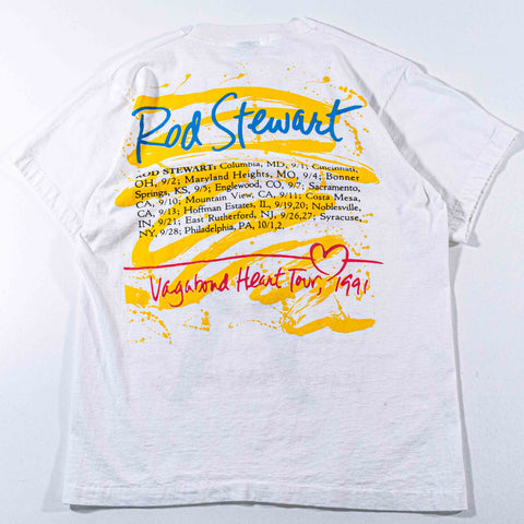 Rod Stewart Vagabond Heart Tour 1991 T-Shirt