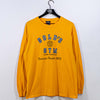 Golds Gym T-Shirt Long Sleeve Classic Training Gear