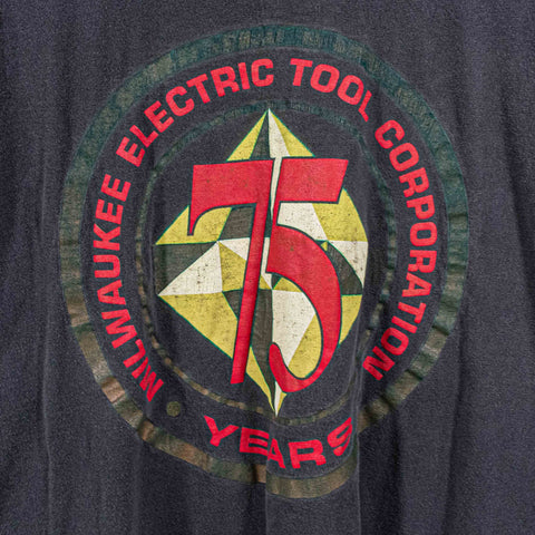 Milwaukee Tool 75 Year Anniversary T-Shirt Sun Faded
