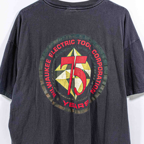 Milwaukee Tool 75 Year Anniversary T-Shirt Sun Faded