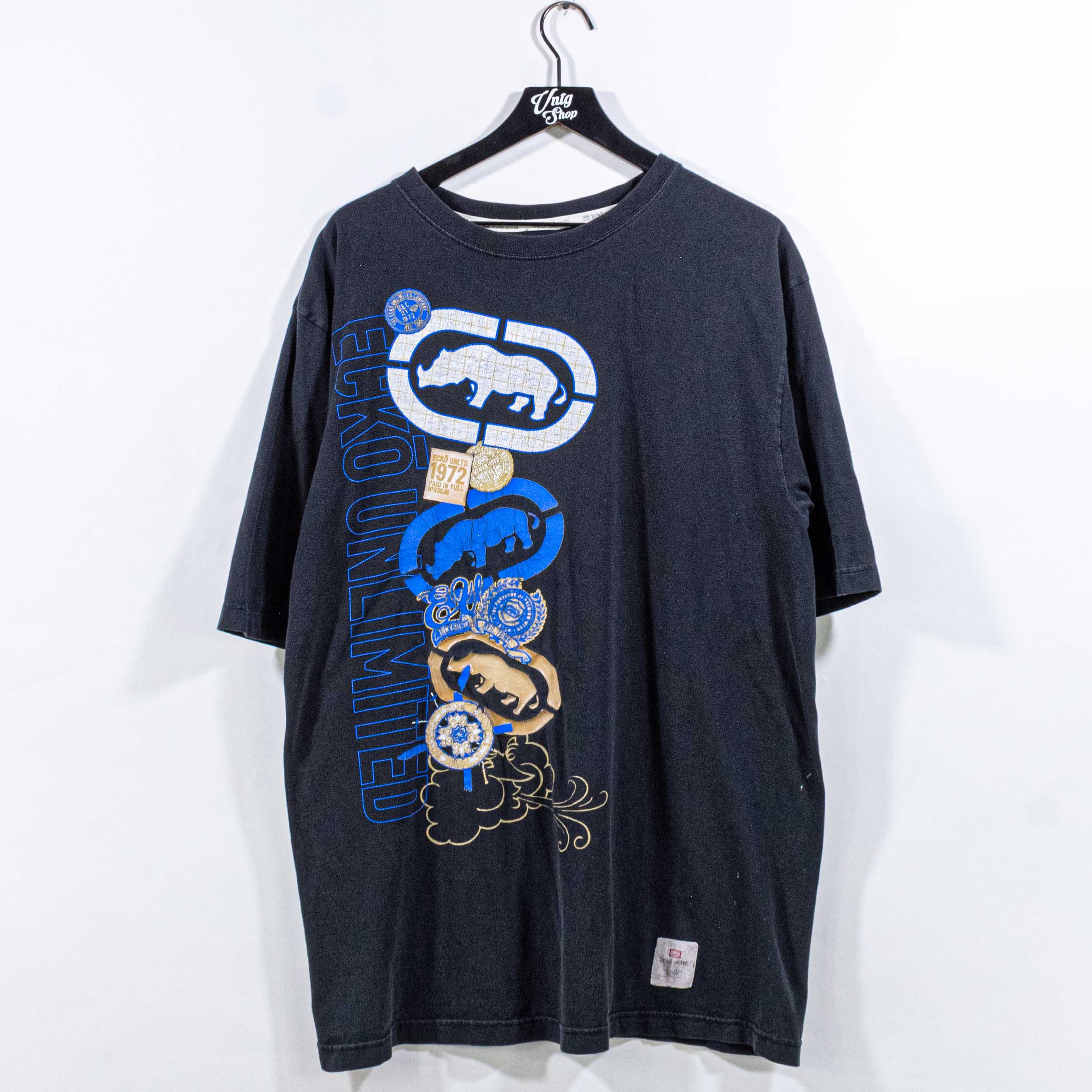 Ecko Unltd 1972 T-Shirt Hip Hop Baggy– VNTG Shop