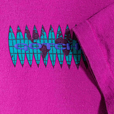 Gotcha Surf T-Shirt Earth Map Single Stitch