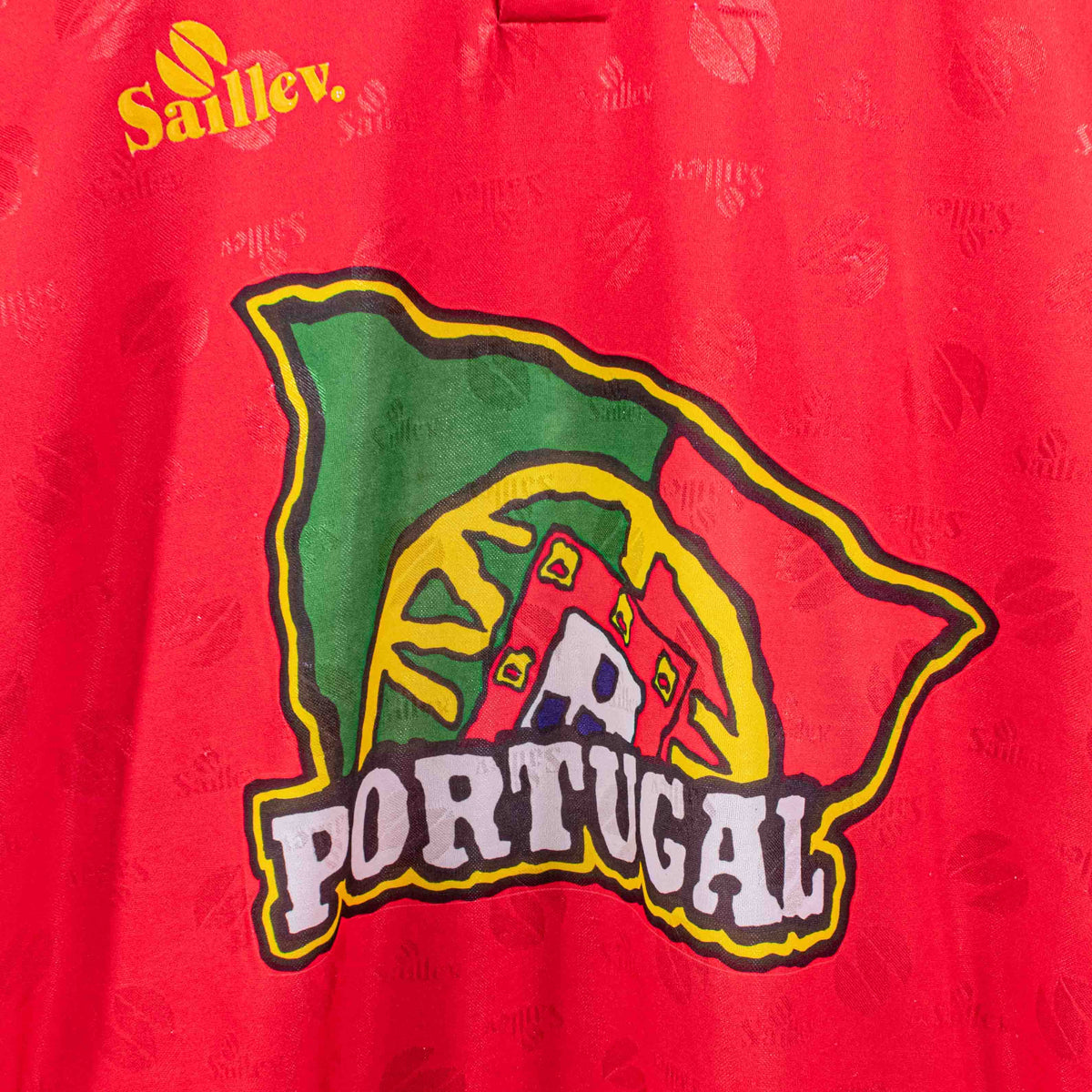 Maillot Portugal Football Shirt Vintage Saillev Jersey