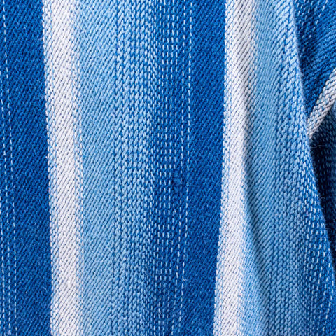 LEE Striped Denim Shirt Grunge Skater