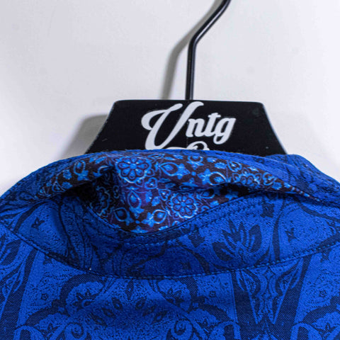 Robert Graham Button Shirt Flip Cuff Printed Art