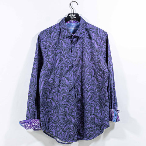 Robert Graham Button Shirt Flip Cuff Cicero Garland