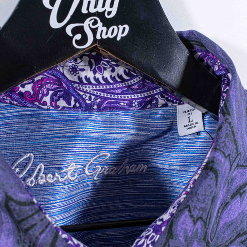 Robert Graham Button Shirt Flip Cuff Cicero Garland