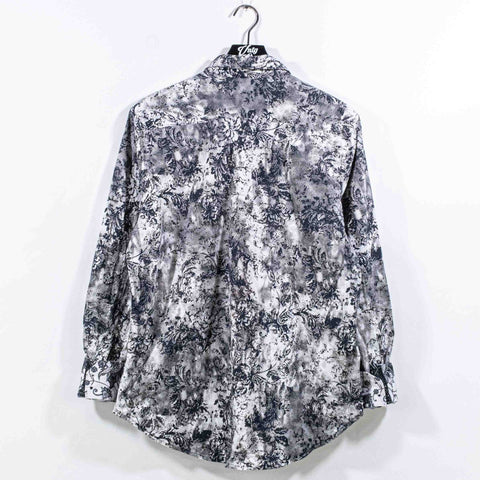 Robert Graham Button Shirt Flip Cuff Zaragoza Embroidered Floral