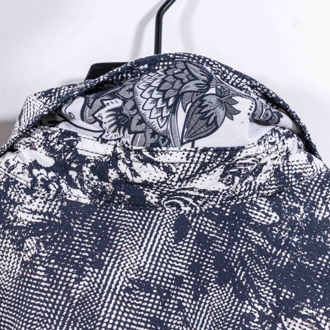 Robert Graham Button Shirt Flip Cuff Zaragoza Embroidered Floral