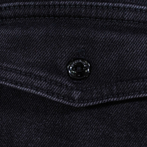 Rag & Bone Black Denim Button Shirt