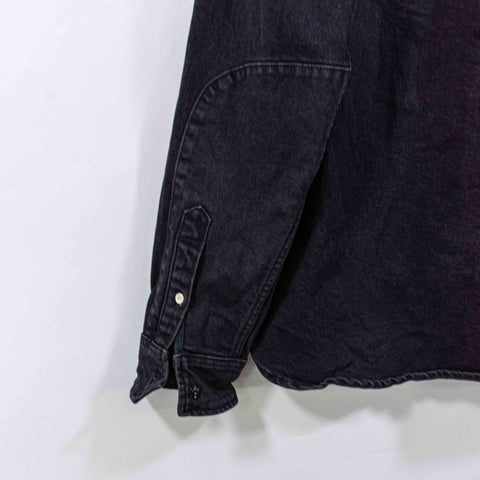 Rag & Bone Black Denim Button Shirt