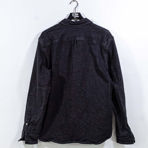 Rag & Bone Black Denim Button Shirt
