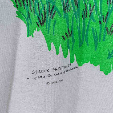 I Fought The Lawn T-Shirt Shoebox Funny Joke