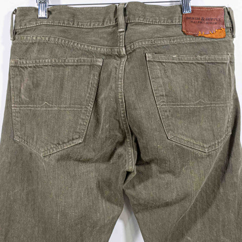 Denim & Supply Ralph Lauren Jeans Patched Repaired Slim