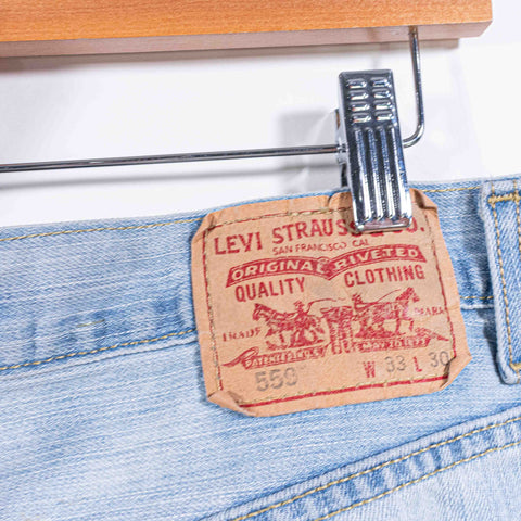 Levis 559 Relaxed Straight Jeans Skater Grunge
