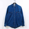 Levis Diamond Label Denim Shirt Grunge