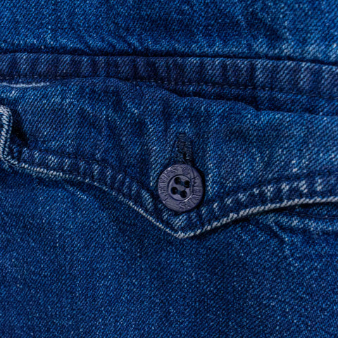 Levis Diamond Label Denim Shirt Grunge