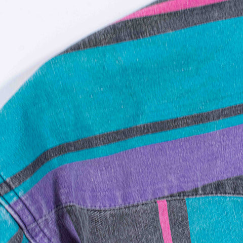 Wrangler Striped Western Button Up Shirt Brushpopper