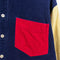 J Crew Color Block Corduroy Button Down Shirt