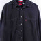 Levis Black Denim Shirt Sun Faded Grunge Cowboy Western