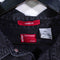 Levis Black Denim Shirt Sun Faded Grunge Cowboy Western