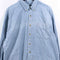 Pinstripe Denim Button Down Shirt Fresno Jean Company