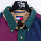 Tommy Hilfiger Crest Color Block Squares Button Down Shirt