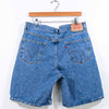 Levis 550 Relaxed Fit Jean Shorts Jorts Skater Grunge