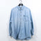 LEE Denim Button Down Shirt Grunge Skater