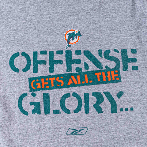 Miami Dolphins T-Shirt NFL Reebok Defense Wins Championships