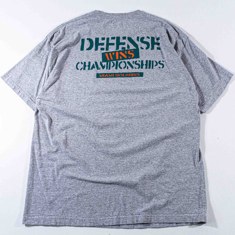 Miami Dolphins T-Shirt NFL Reebok Defense Wins Championships