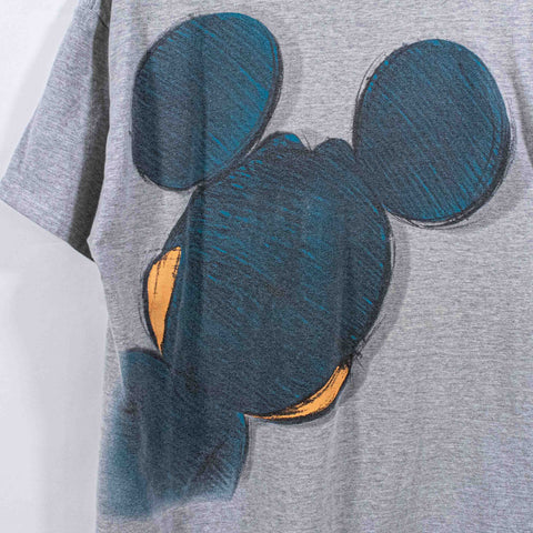 Disney Mickey Mouse Big Print T-Shirt Double Sided