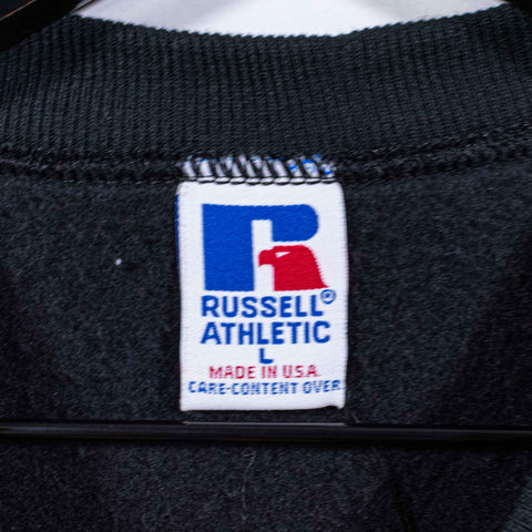 Russell Athletic Blank Black Sweatshirt