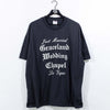 Just Married Graceland Wedding Chapel Las Vegas T-Shirt