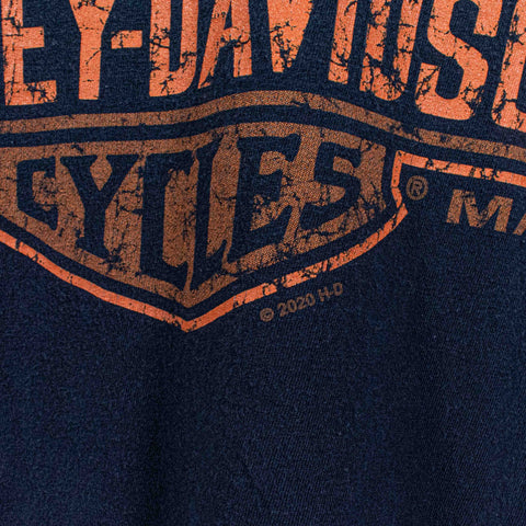 Harley Davidson Motorcycles T-Shirt Long Sleeve Staten Island