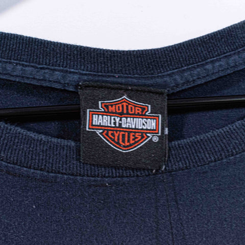 Harley Davidson Motorcycles T-Shirt Long Sleeve Staten Island
