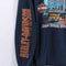 Harley Davidson Motorcycles T-Shirt Long Sleeve Staten Island