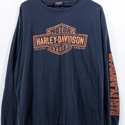 Harley Davidson Motorcycles T-Shirt Long Sleeve Staten Island